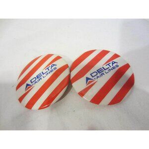 DELTA AIRLINES unaccompanied minor button pins 2  VINTAGE